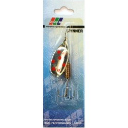 Блешня для риболовлі, обертова, EOS S0036A, вага 8г, колір GS241068